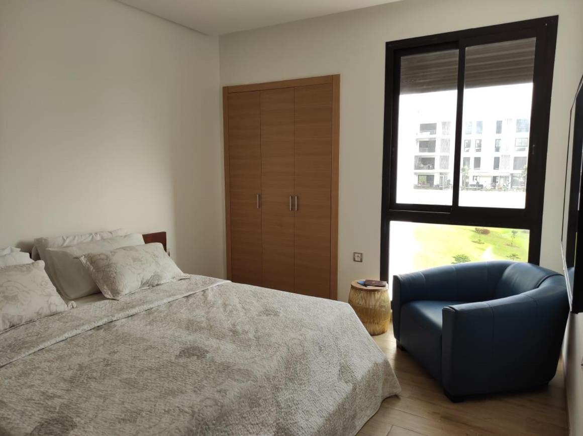 Bel Appartement A Plage Des Nation Salé Bagian luar foto